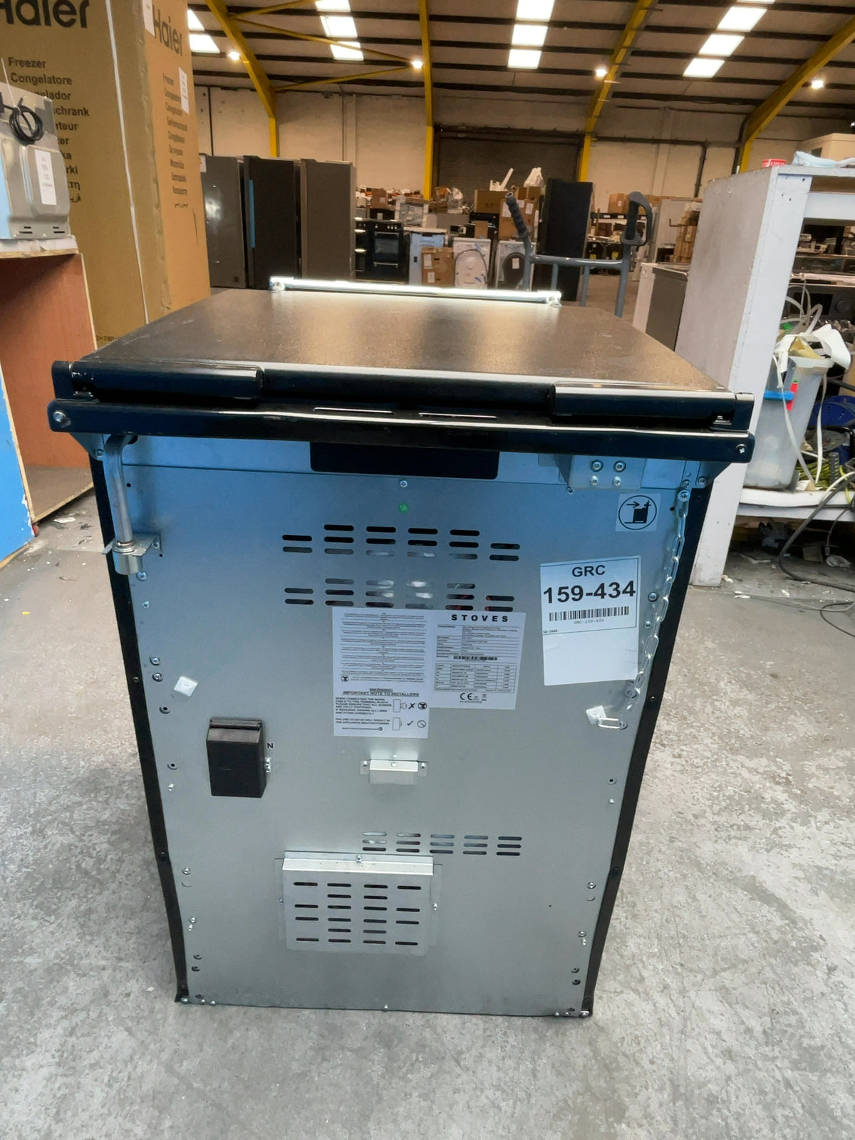 #GRC-159-434 - Stoves Richmond Deluxe 60cm Dual Fuel Cooker – PowerWok, AirFry, Blue