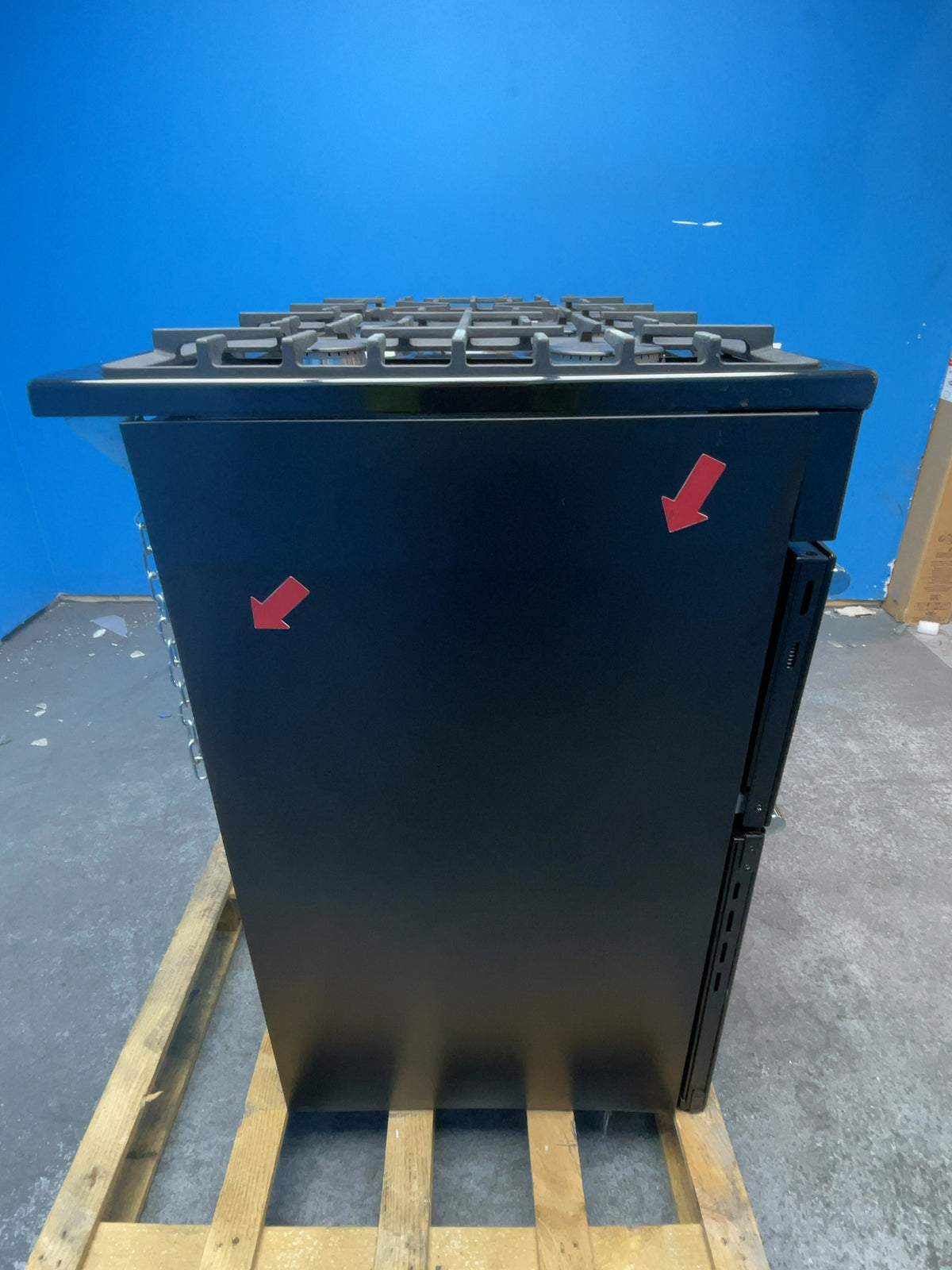 #GRC-159-449 - Belling Farmhouse 100cm Dual Fuel Range Cooker – 157L, AirFry, Black