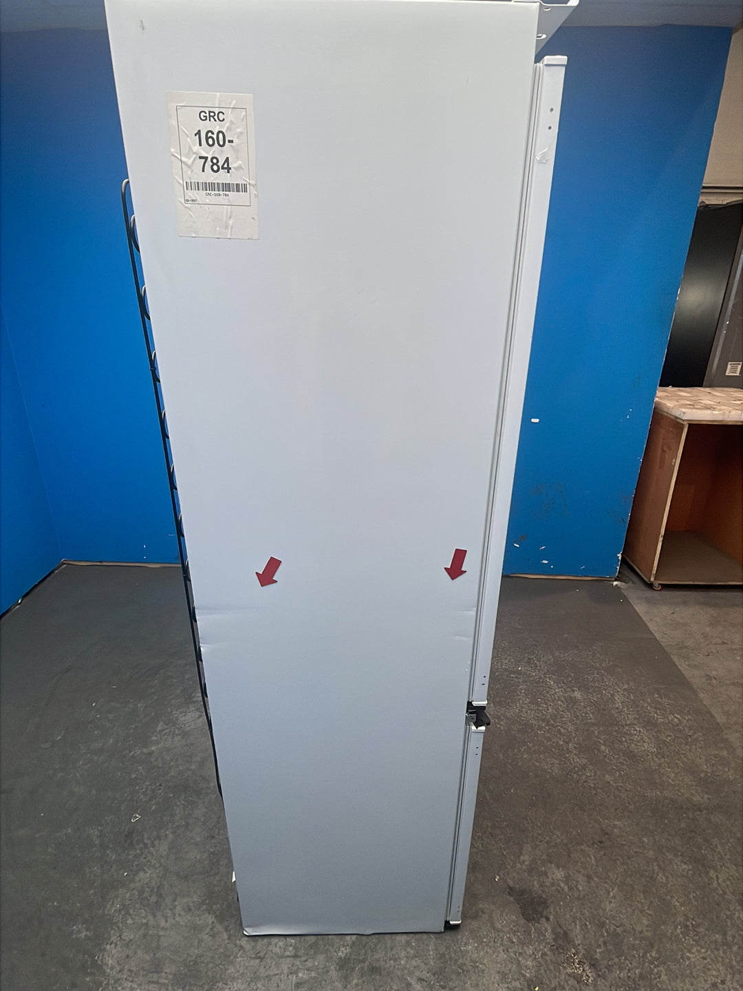 #GRC-160-784 - Candy Fresco 54cm Integrated 50/50 Fridge Freezer – 260L, White, Low Frost
