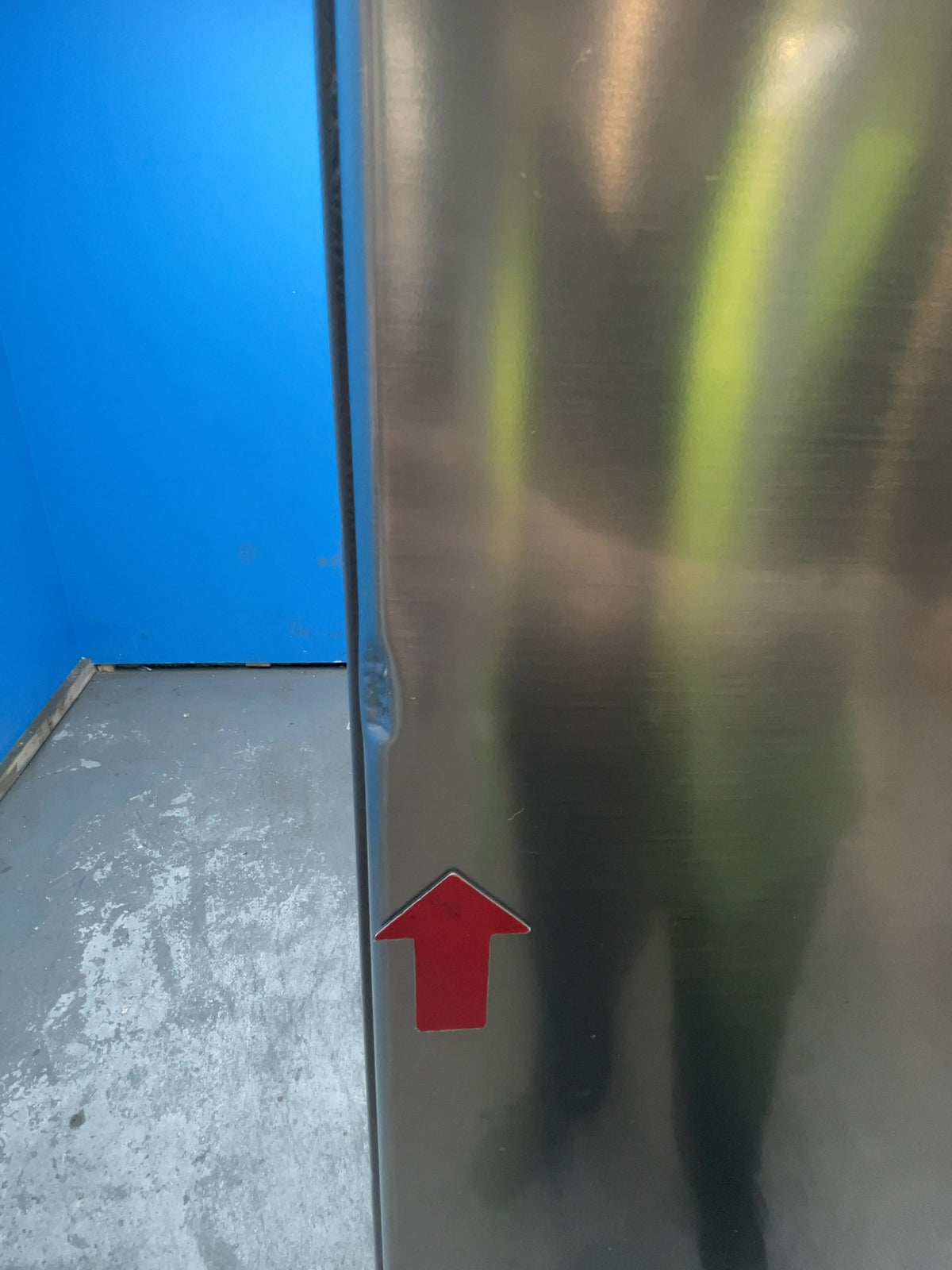 #GRC-161-872 - Hisense 60cm Fridge Freezer – 336L Total Capacity, Total No Frost, Inverter Motor, Inox