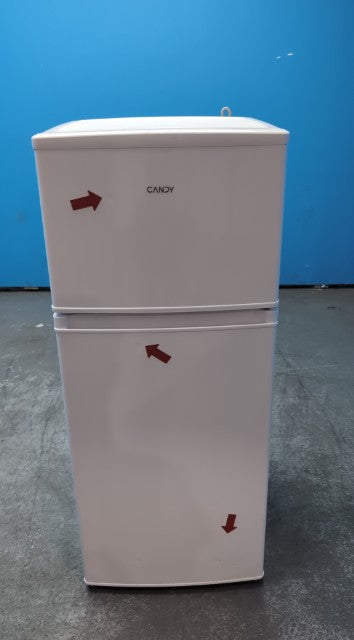 #GRC-162-810 - Candy 48cm Fridge Freezer – 117L, White, Manual Defrost
