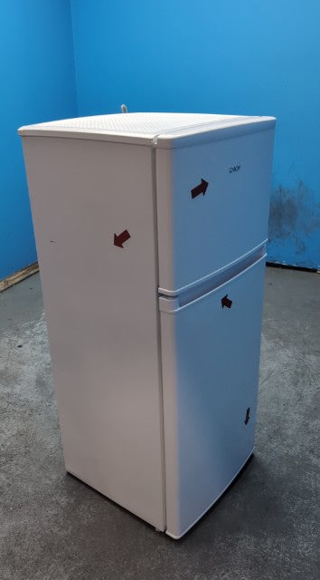 #GRC-162-810 - Candy 48cm Fridge Freezer – 117L, White, Manual Defrost