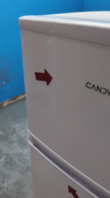 #GRC-162-810 - Candy 48cm Fridge Freezer – 117L, White, Manual Defrost