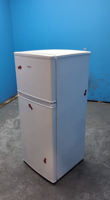 #GRC-162-810 - Candy 48cm Fridge Freezer – 117L, White, Manual Defrost