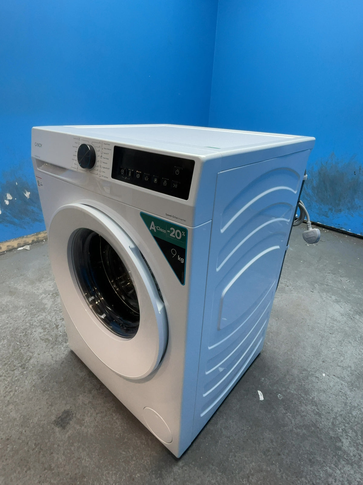 #GRC-162-898 - Candy 9kg 1400rpm Washing Machine – Quick Wash, MixPower System, White