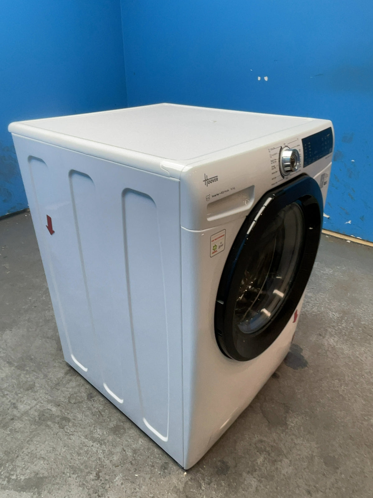 #GRC-162-903 - Hoover H-WASH 350 14kg 1400rpm Washing Machine – Quick Wash, White