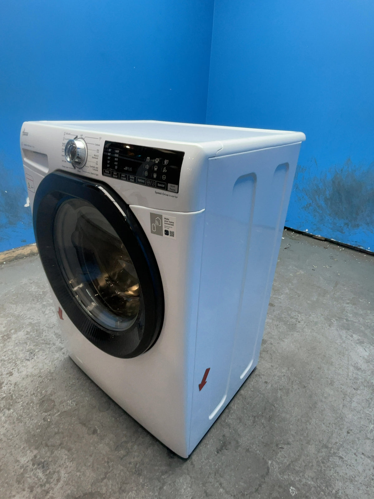 #GRC-162-912 - Hoover H-WASH 350 9kg 1400rpm Washing Machine – Allergy Care Pro, White