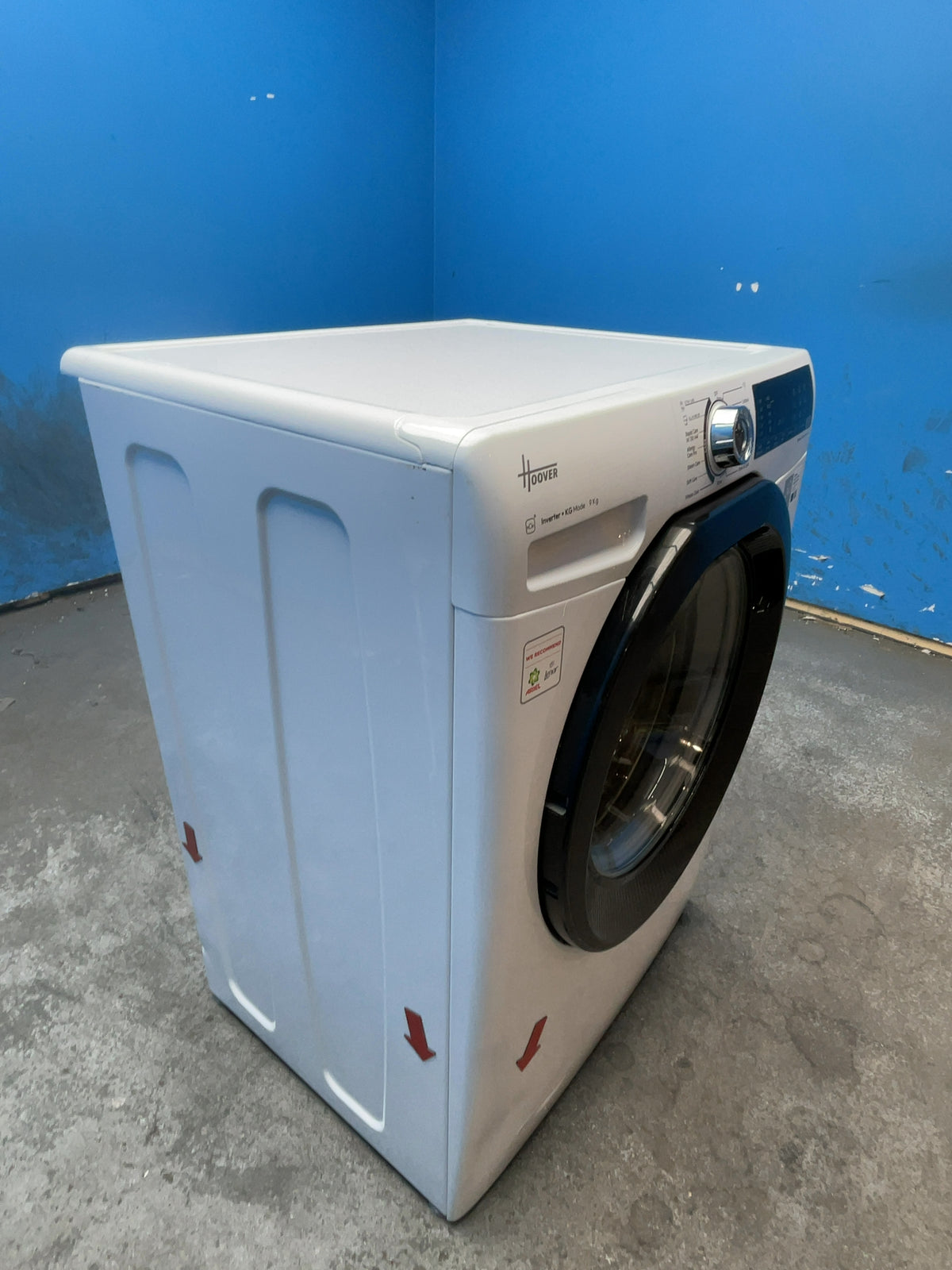 #GRC-162-912 - Hoover H-WASH 350 9kg 1400rpm Washing Machine – Allergy Care Pro, White