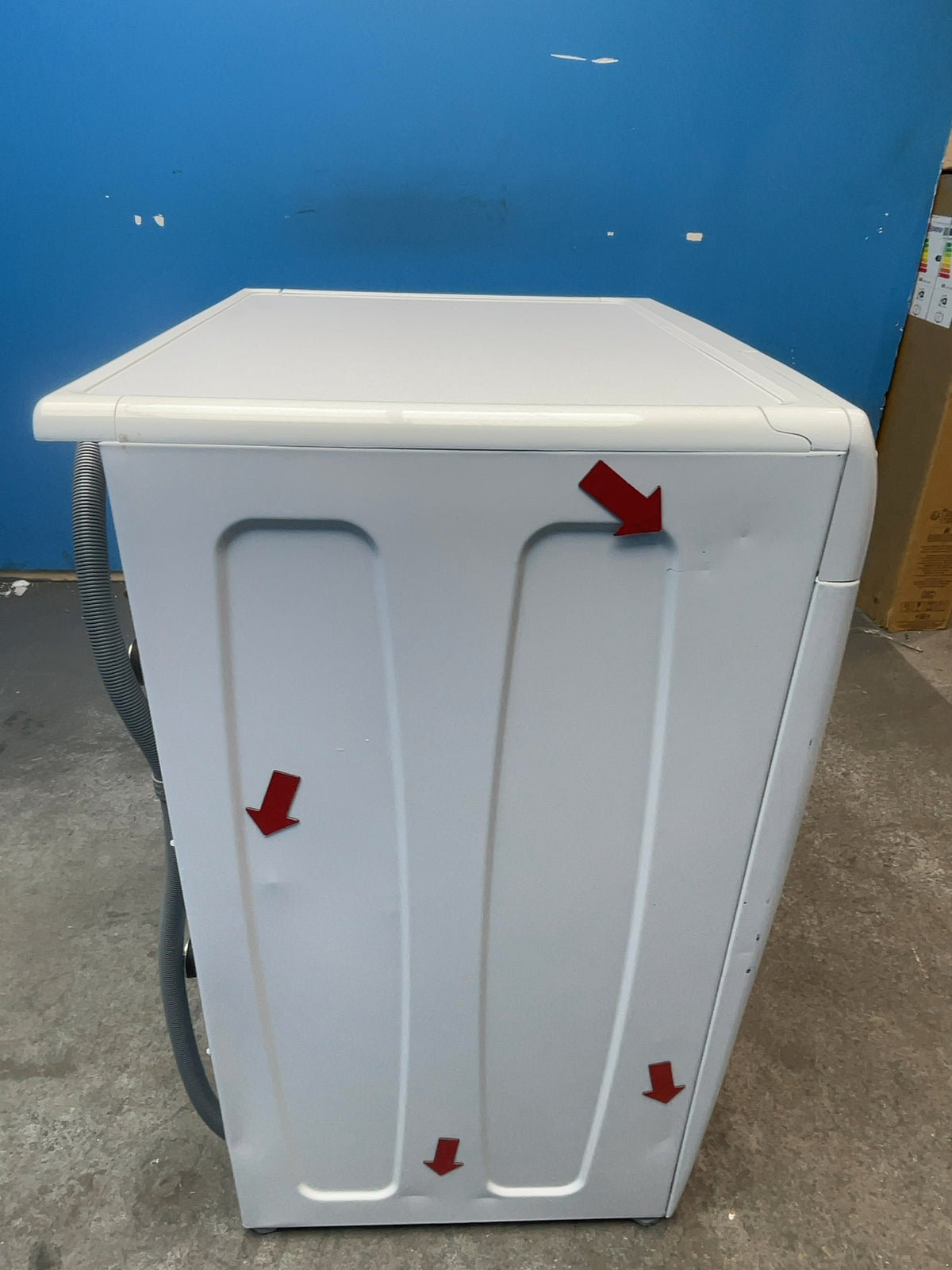 #GRC-162-920 - Hoover H-WASH 350 9kg 1400rpm Washing Machine – Allergy Care Pro, White