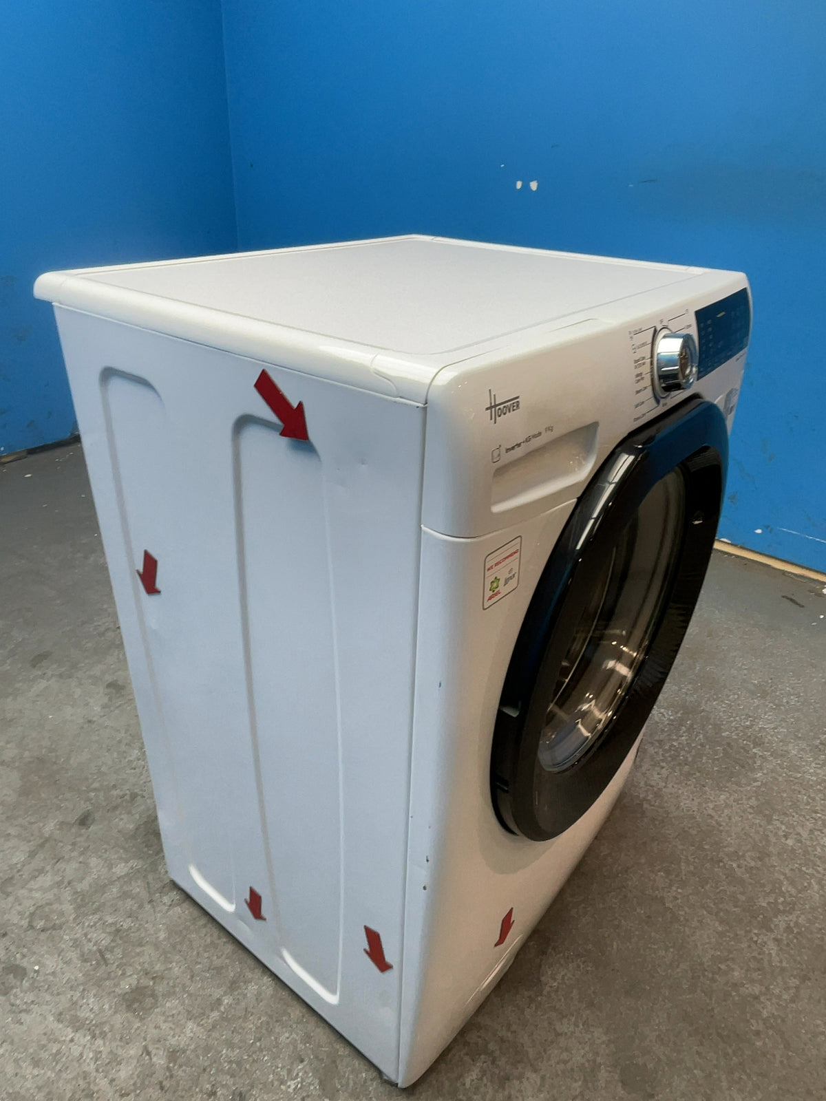 #GRC-162-920 - Hoover H-WASH 350 9kg 1400rpm Washing Machine – Allergy Care Pro, White