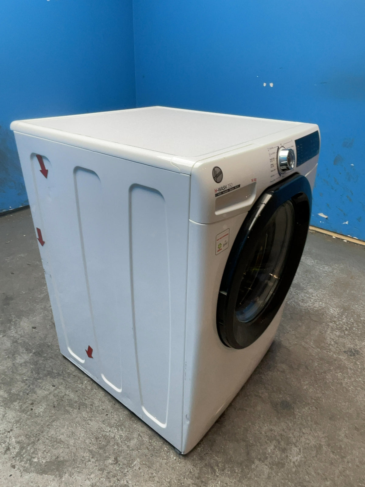 #GRC-162-930 - Hoover H-WASH 350 14kg 1400rpm Washing Machine – Quick Wash, White
