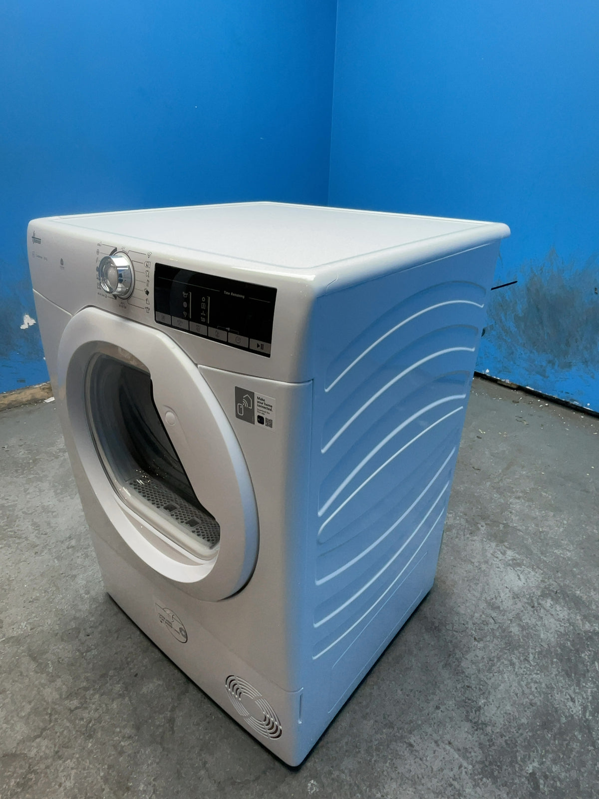 #GRC-162-936 - Hoover H-DRY 300 10kg Condenser Tumble Dryer – WiFi Connected, White