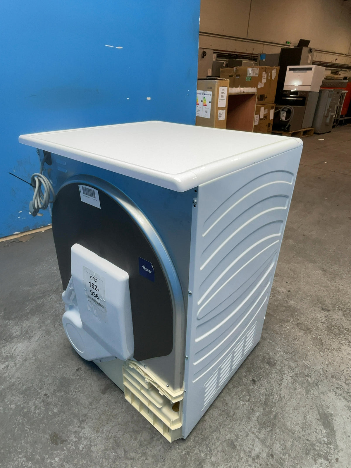 #GRC-162-936 - Hoover H-DRY 300 10kg Condenser Tumble Dryer – WiFi Connected, White