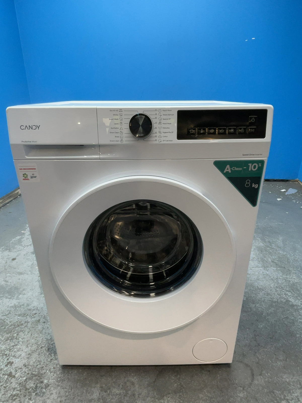 #GRC-162-942 - Candy 8kg 1400rpm Washing Machine – MixPower System, White