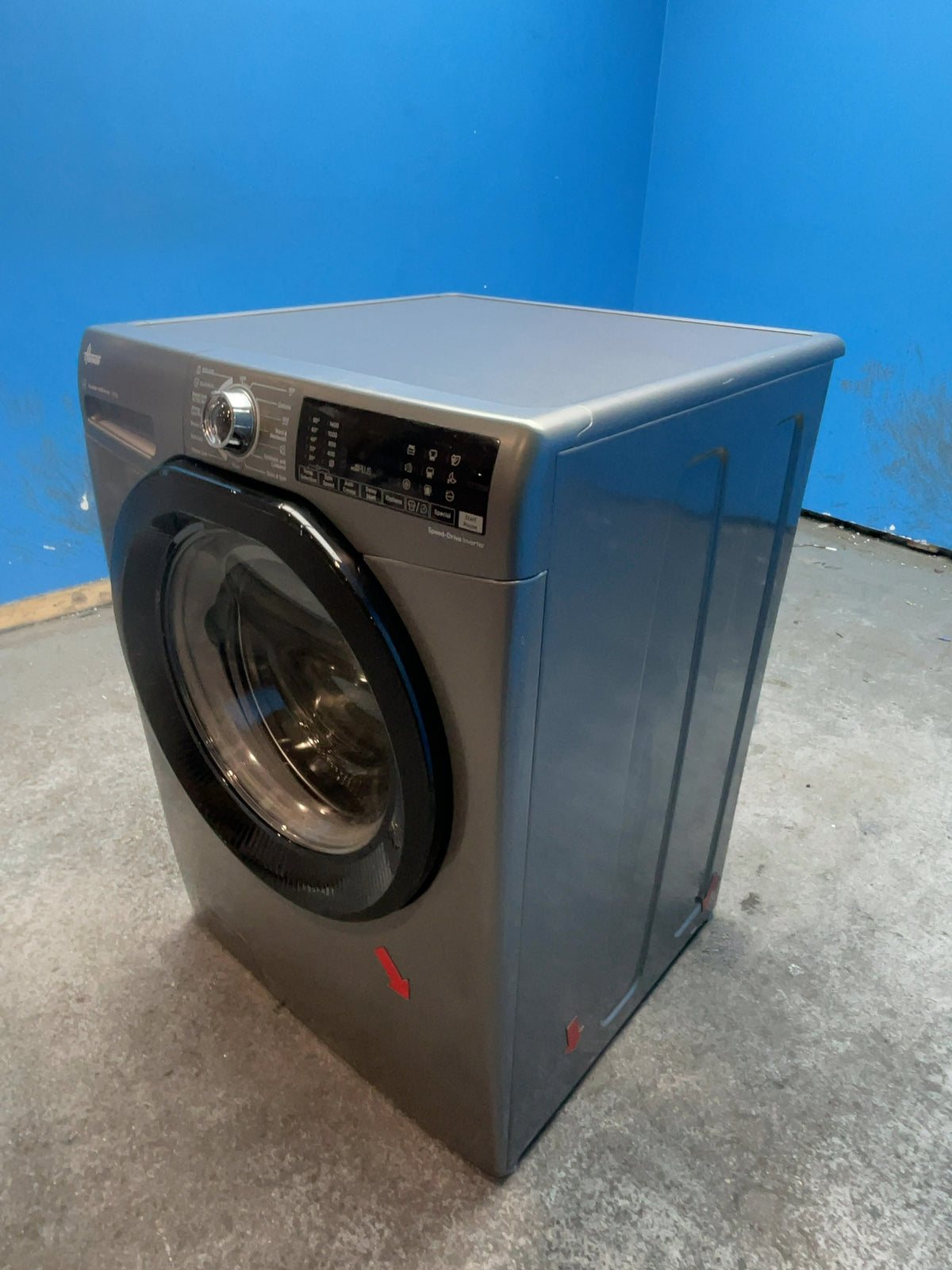 #GRC-162-948 - Hoover H-WASH 350 11kg Washing Machine – 1400rpm, hOn Smart App, Graphite