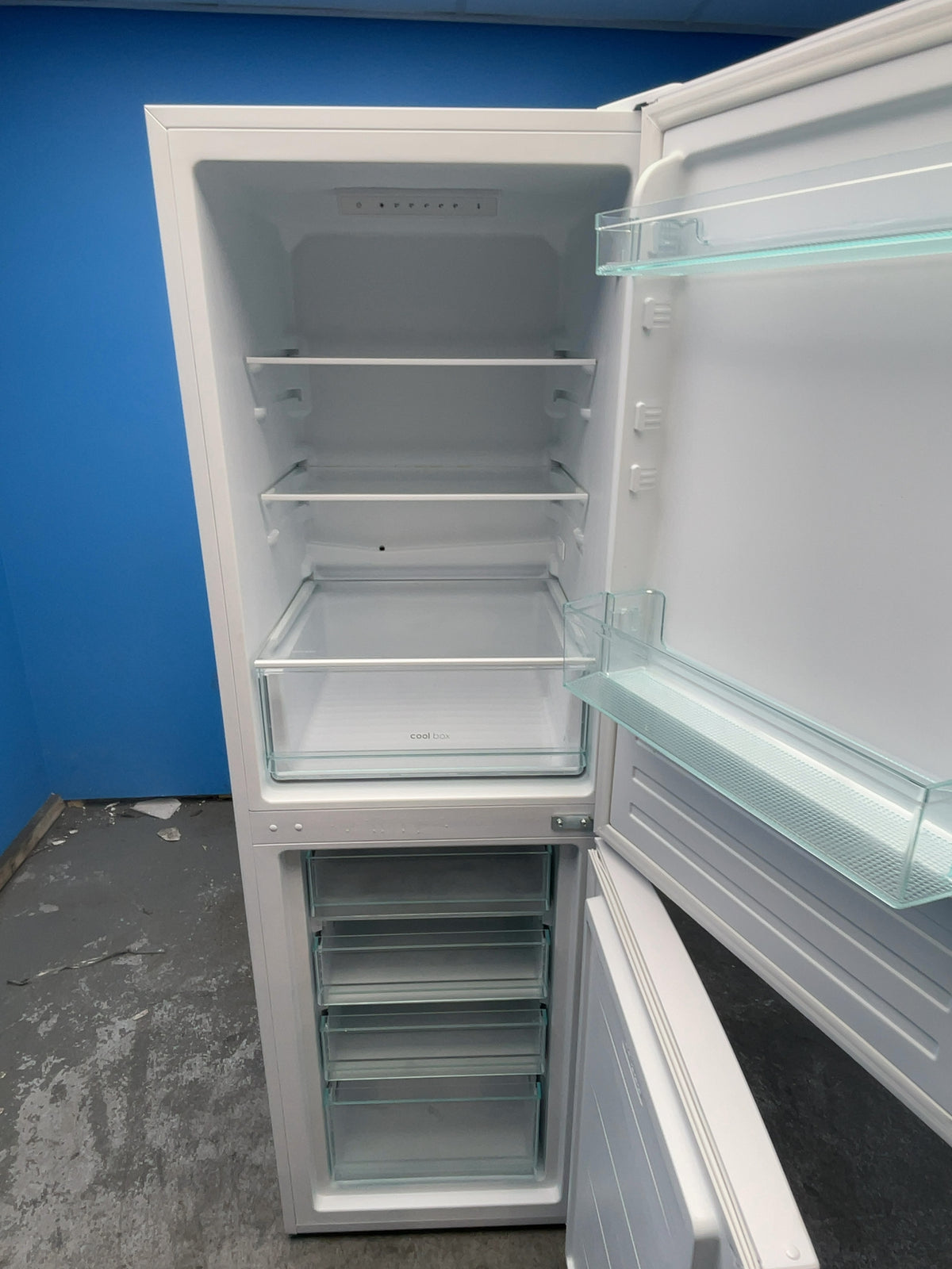 #GRC-162-967 - Candy 54.5cm Fridge Freezer – 252L, White, Low Frost, Smart WiFi