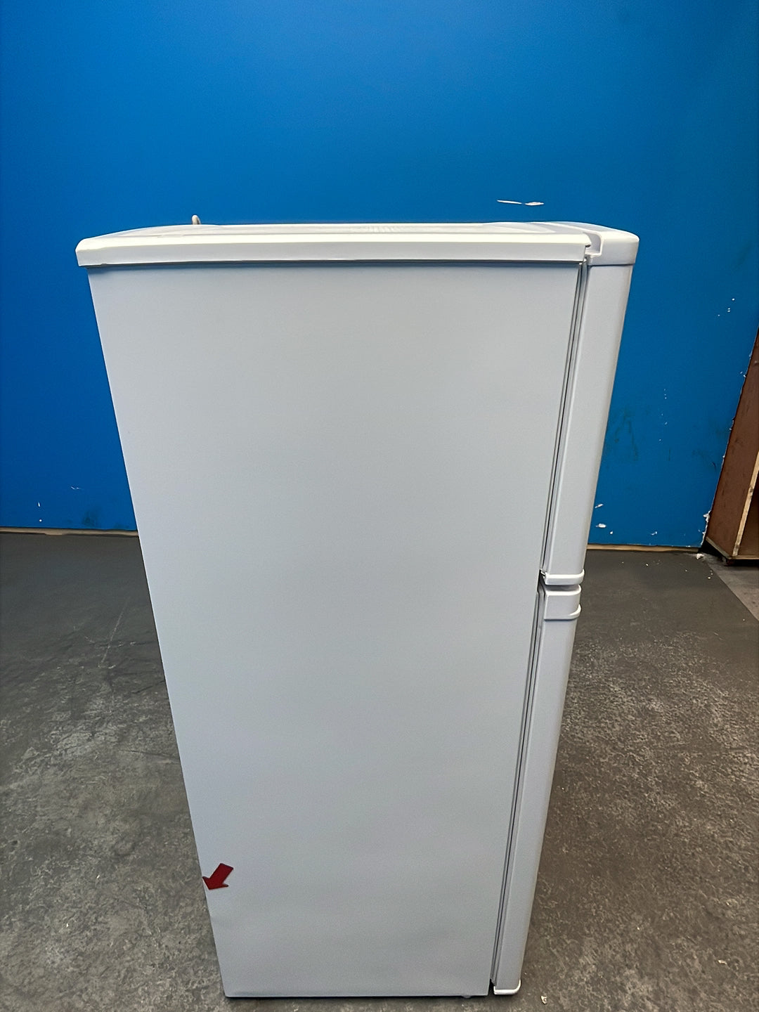 #GRC-163-012 - Candy 48cm Fridge Freezer – 117L, White, Manual Defrost