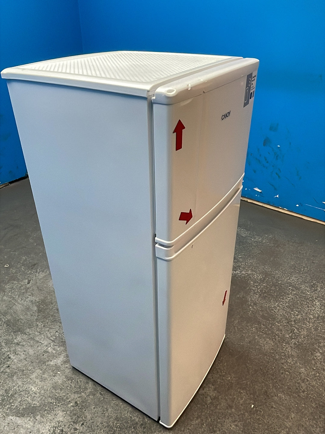 #GRC-163-014 - Candy 48cm Fridge Freezer – 117L, White, Manual Defrost