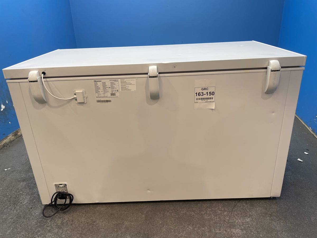 #GRC-163-150 - Hisense 372L Chest Freezer – Winter Guard, Hovering Door, White