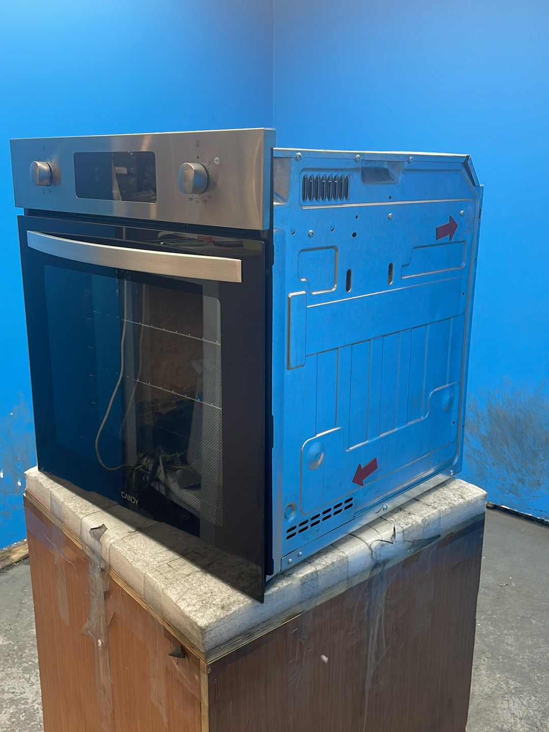 #GRC-163-358 - Candy Idea 60cm Electric Single Oven – 65L Capacity, Hydrolytic Clean