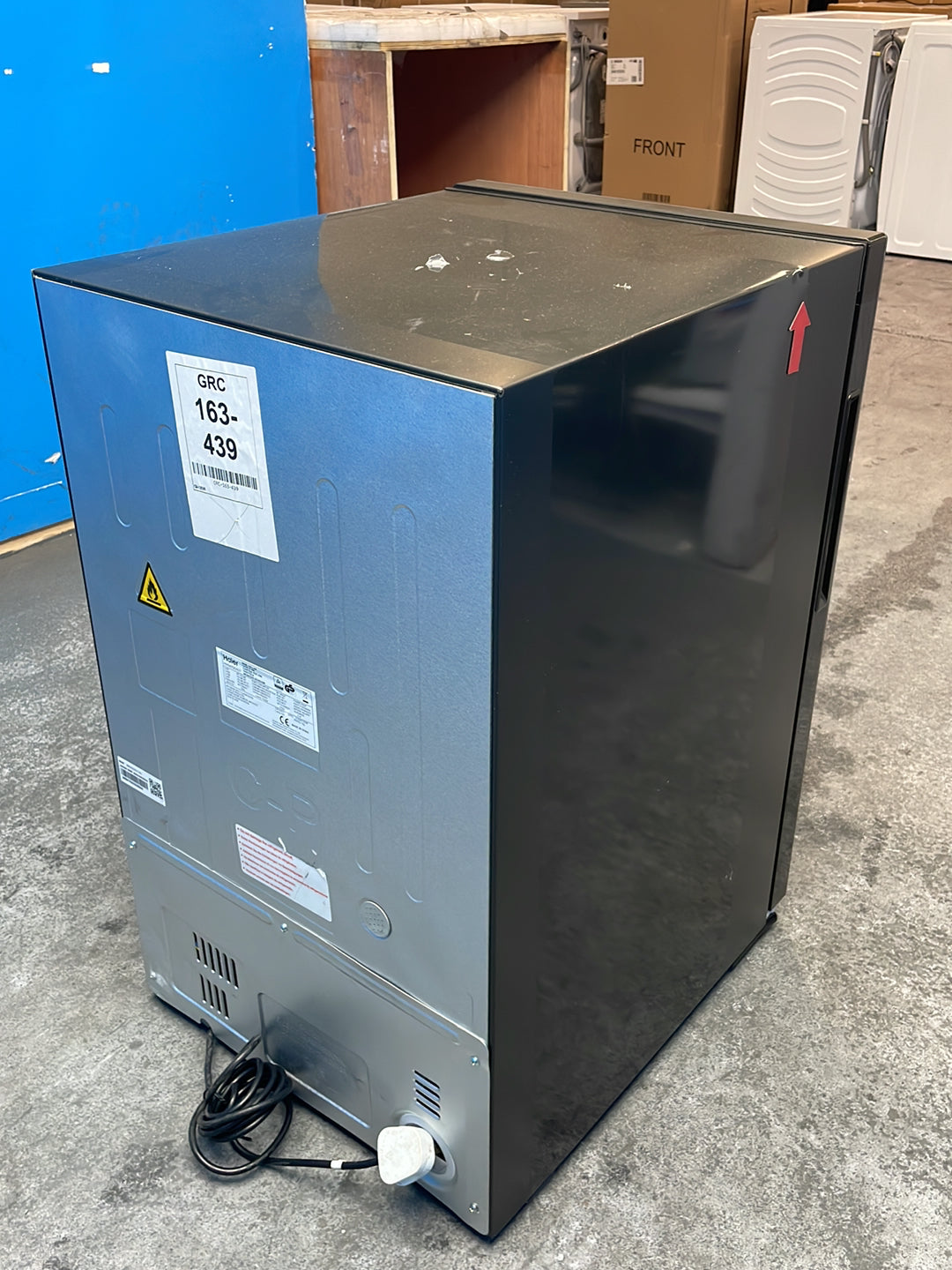 #GRC-163-439 - Haier Wine Bank 50 Series 7 42 Bottle Dual Zone Wine Cooler – Natural Airflow