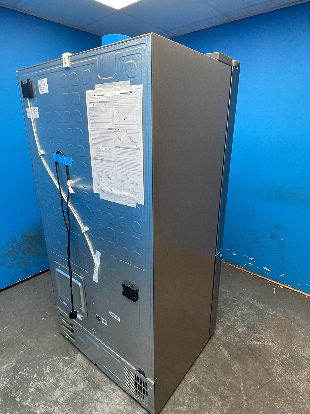 #GRC-163-505 - Hisense 91.4cm French Door Fridge Freezer – 634L, Stainless Steel