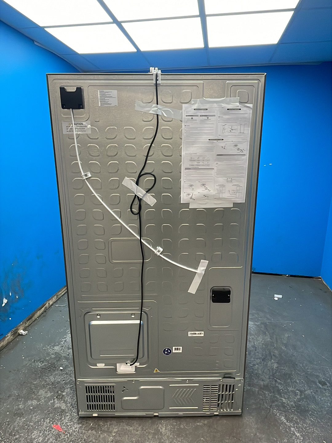 #GRC-163-516 - Hisense 91.4cm French Door Fridge Freezer – 634L, Stainless Steel