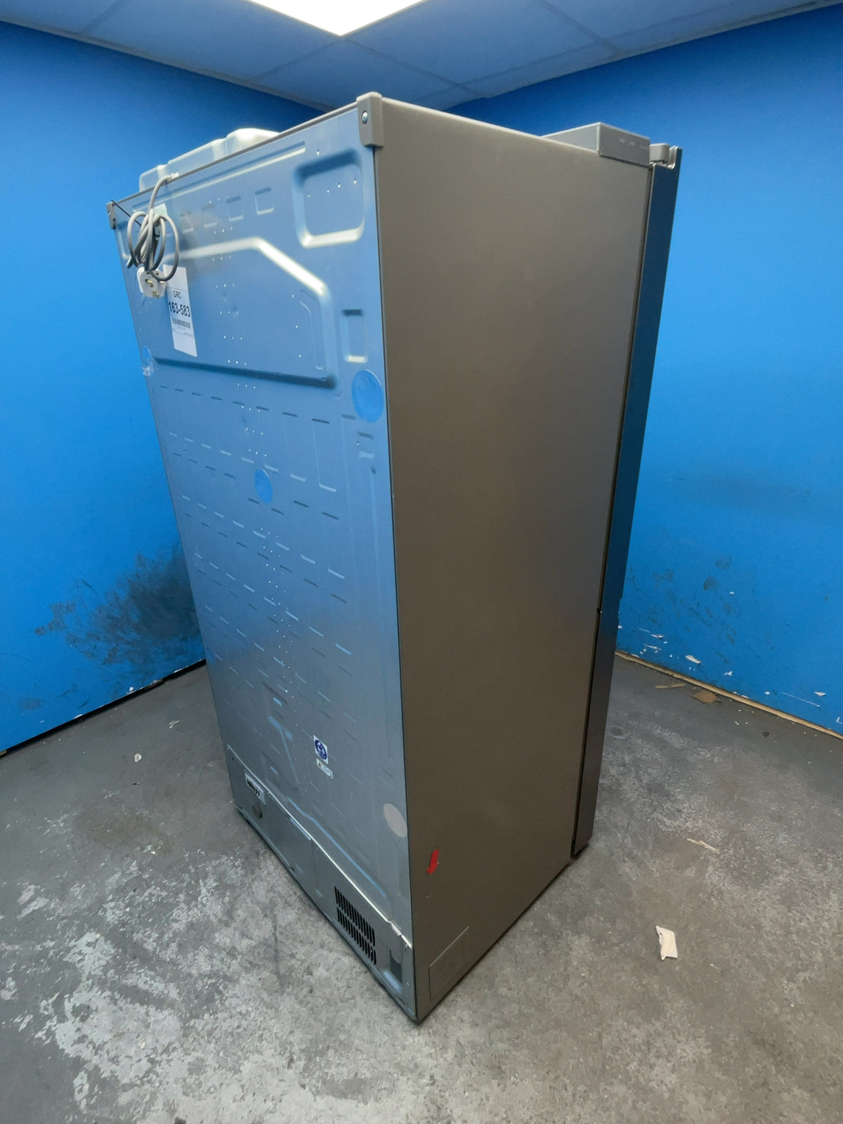 #GRC-163-583 - LG American Style Fridge Freezer – 655L, Prime Silver, Total No Frost