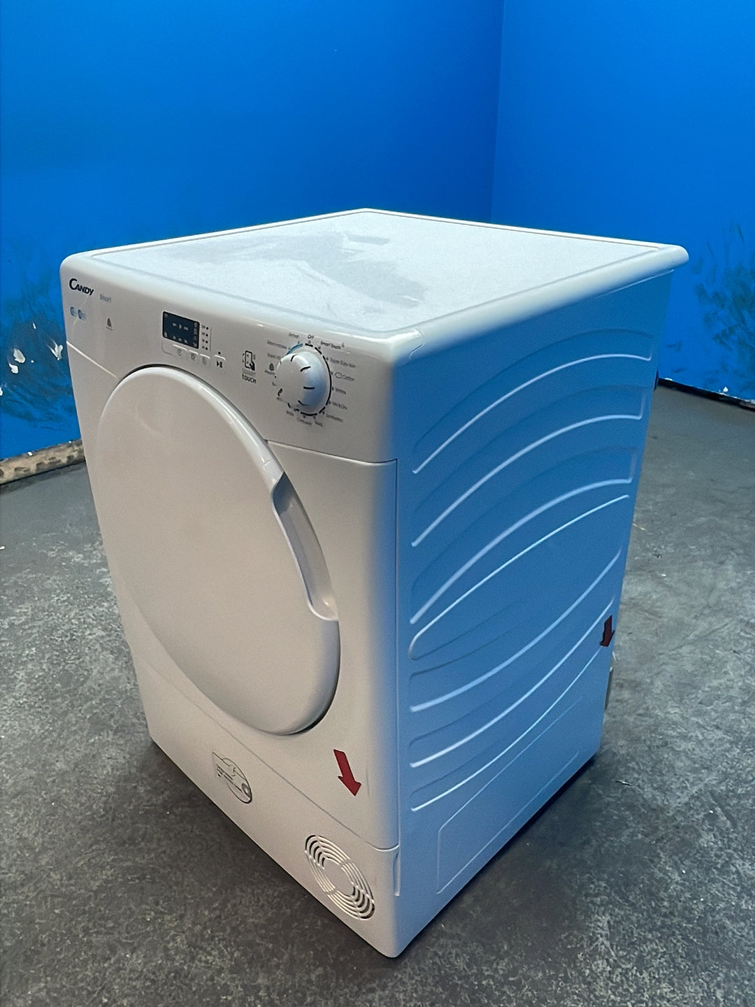 #GRC-163-666 - Candy 10kg Condenser Tumble Dryer – NFC Connectivity, White, B Energy Rating