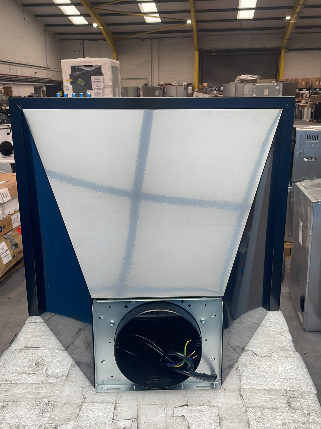 #GRC-163-683 - Hoover H-HOOD 300 60cm Chimney Cooker Hood – 525m³/h Extraction, Black