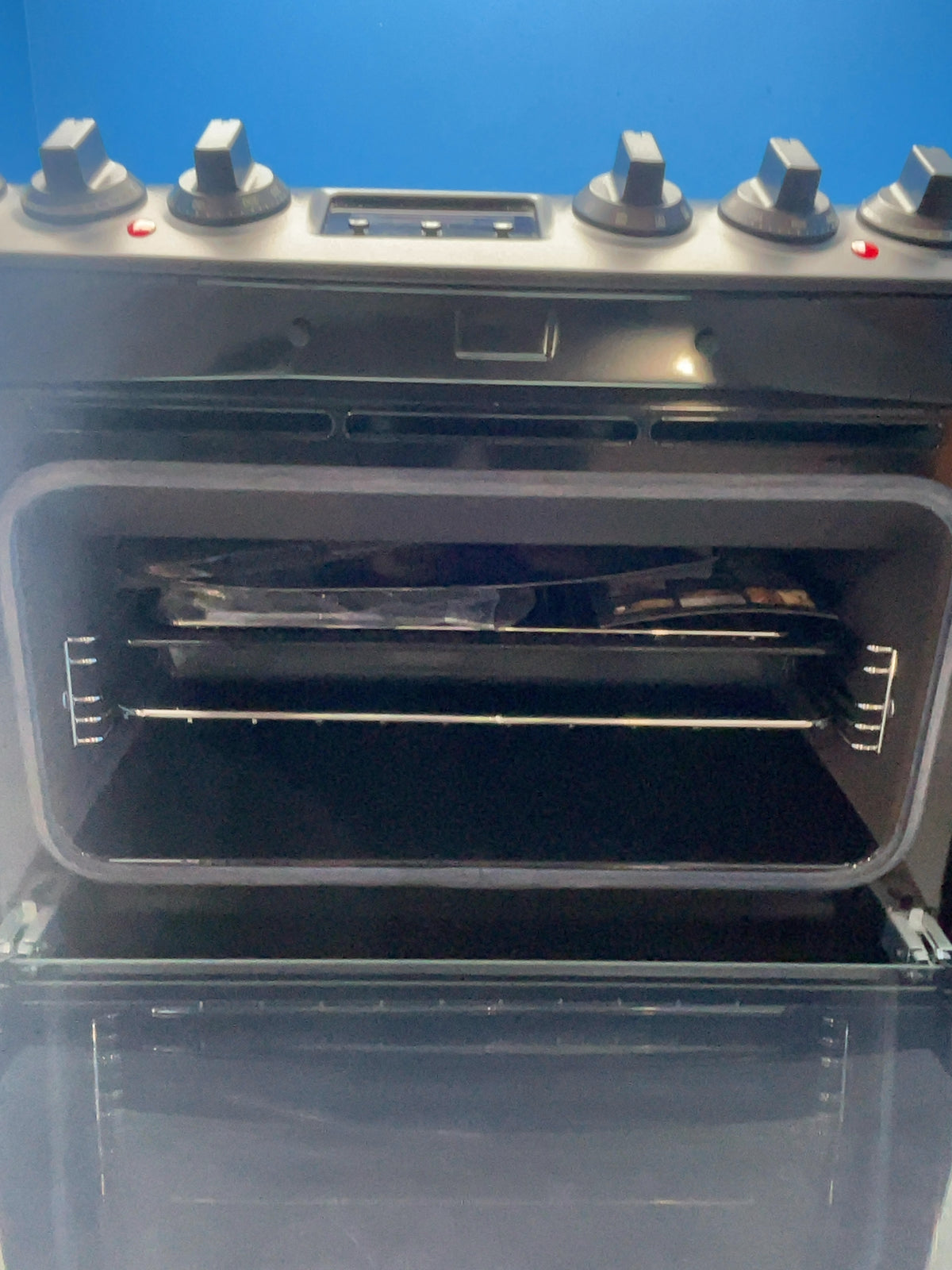 #GRC-163-738 - AEG 60cm Electric Double Oven Cooker – SteamBake, Induction Hob, Matte Black