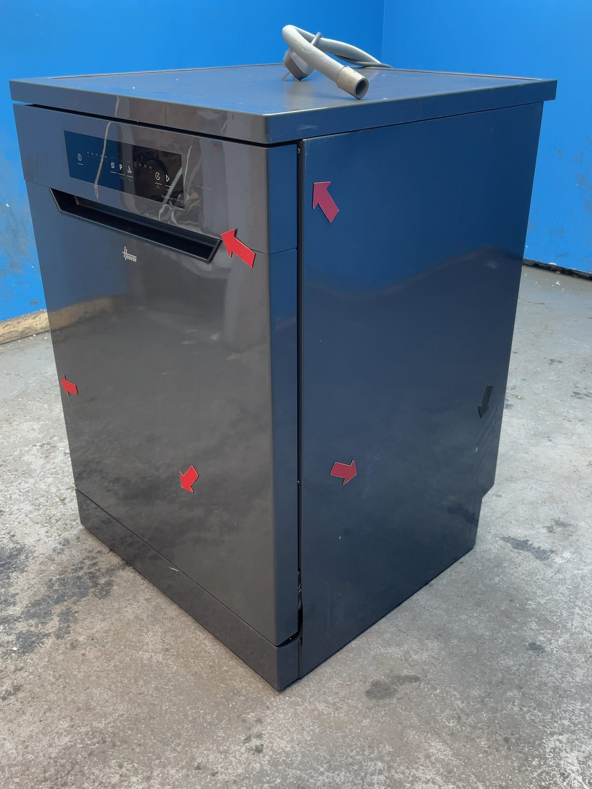 #GRC-163-816 - Hoover H-DISH 300 Lite 14 Place Dishwasher – Wi-Fi Connected, Maxi Tub, Anthracite