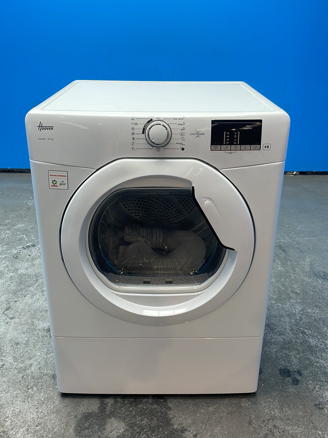 #GRC-163-927 - Hoover H-DRY 300 10kg Vented Tumble Dryer – WiFi Connected, White