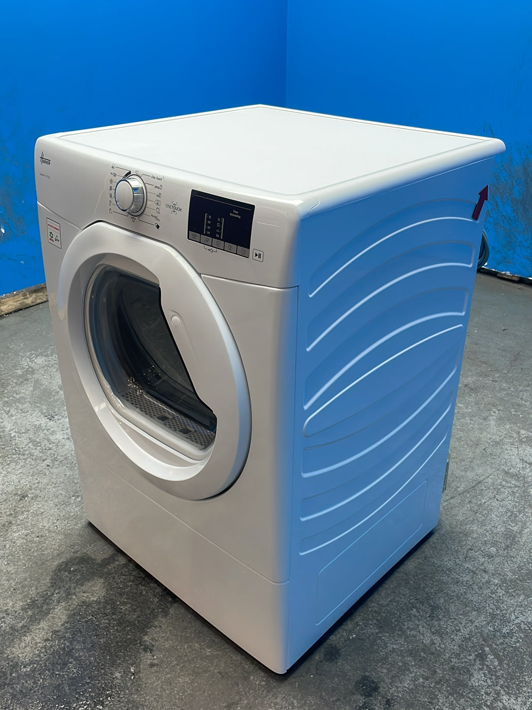 #GRC-163-927 - Hoover H-DRY 300 10kg Vented Tumble Dryer – WiFi Connected, White
