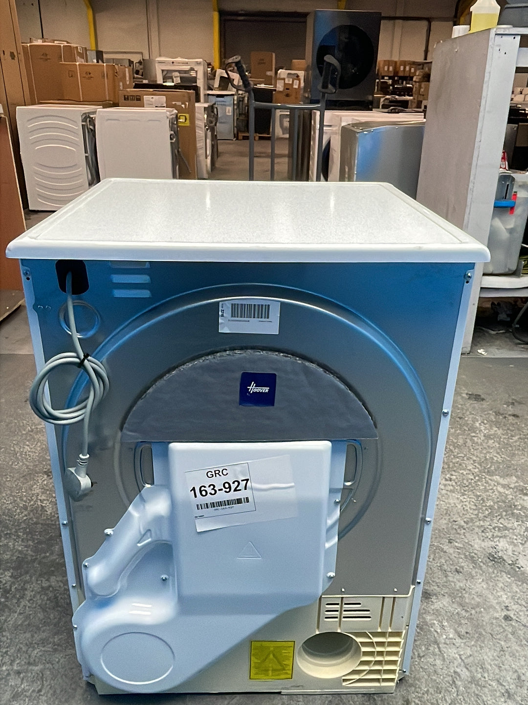 #GRC-163-927 - Hoover H-DRY 300 10kg Vented Tumble Dryer – WiFi Connected, White
