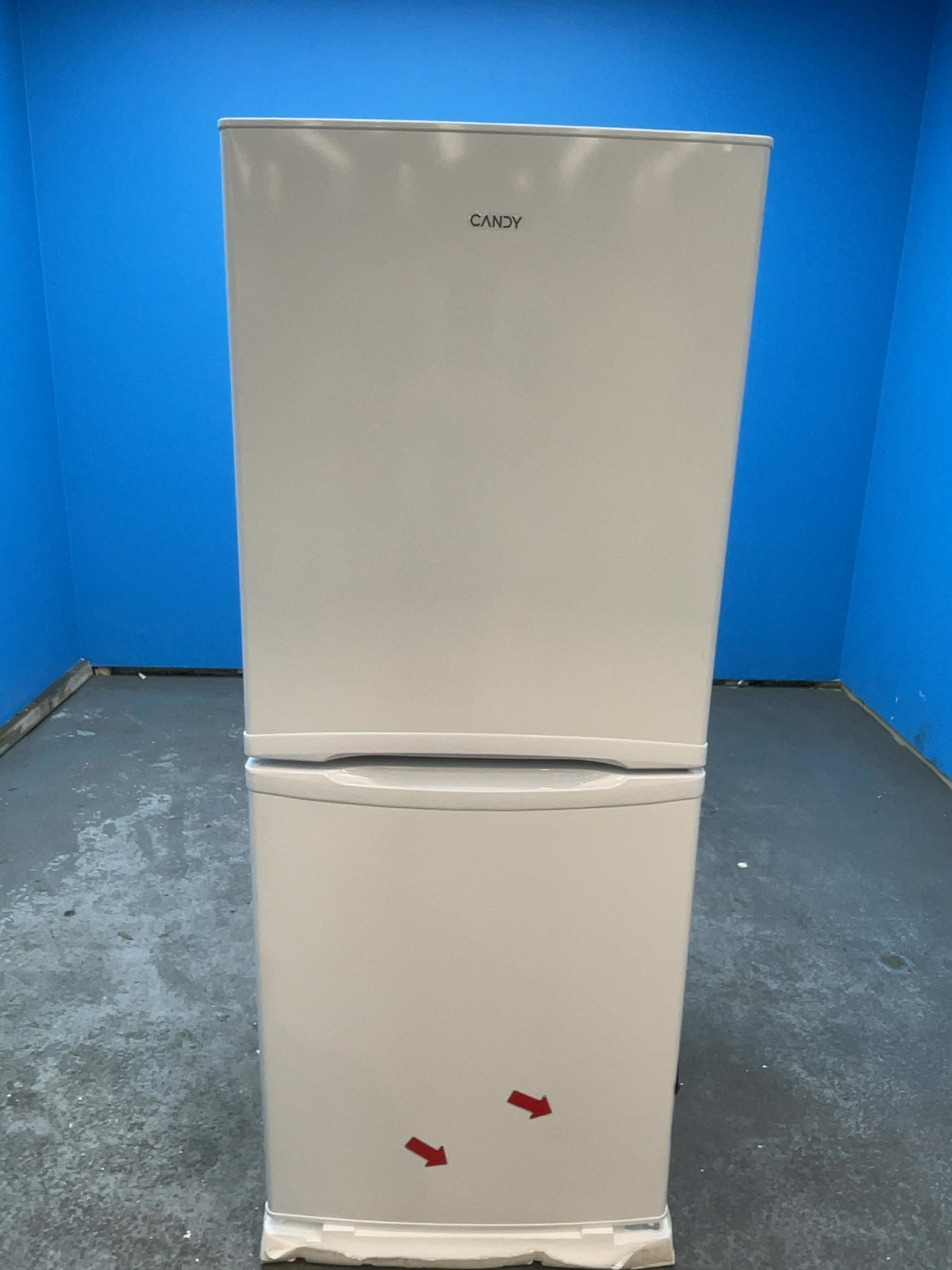 #GRC-163-960 - Candy 55cm Fridge Freezer – 185L, White, Static