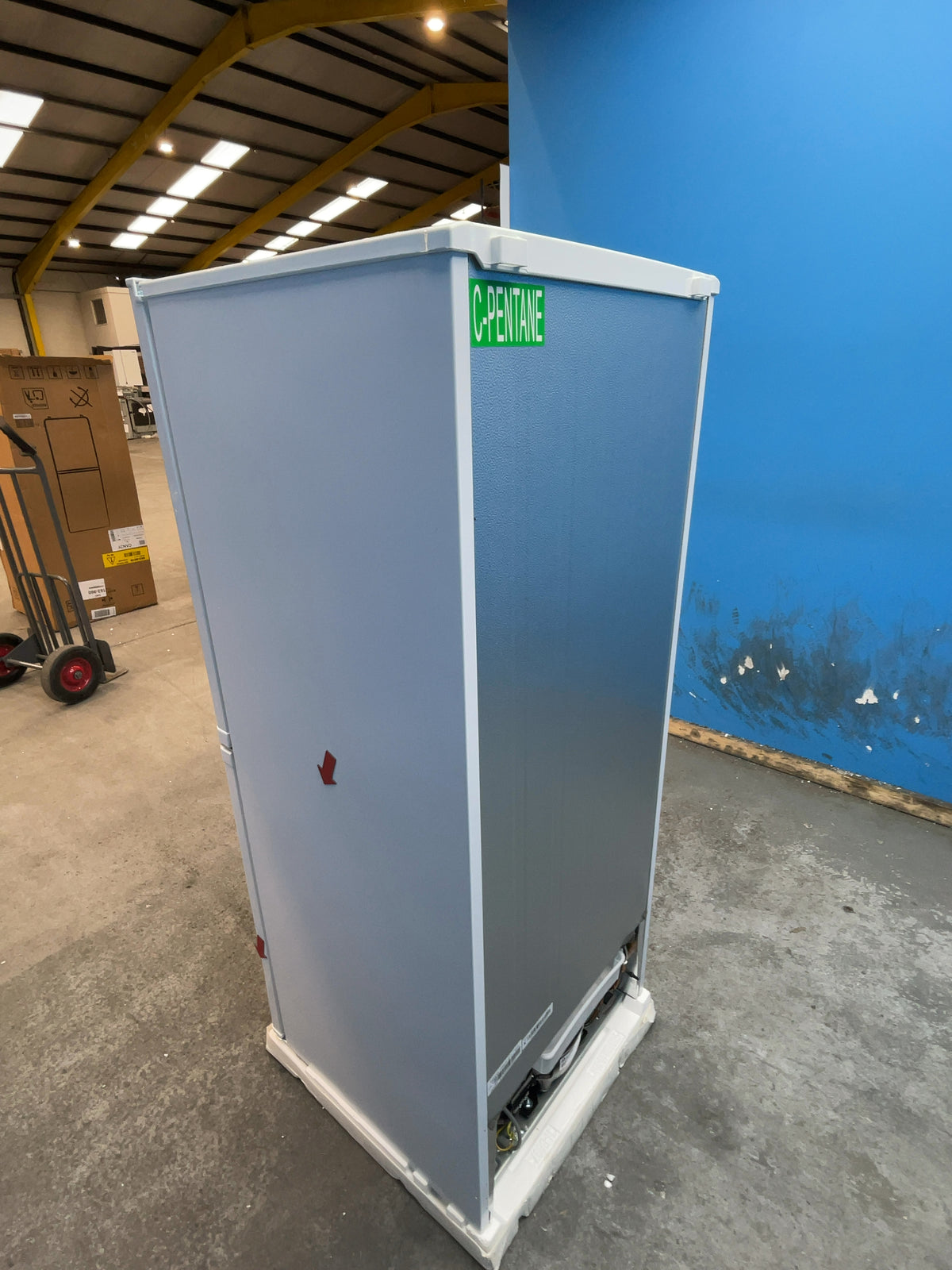 #GRC-163-960 - Candy 55cm Fridge Freezer – 185L, White, Static