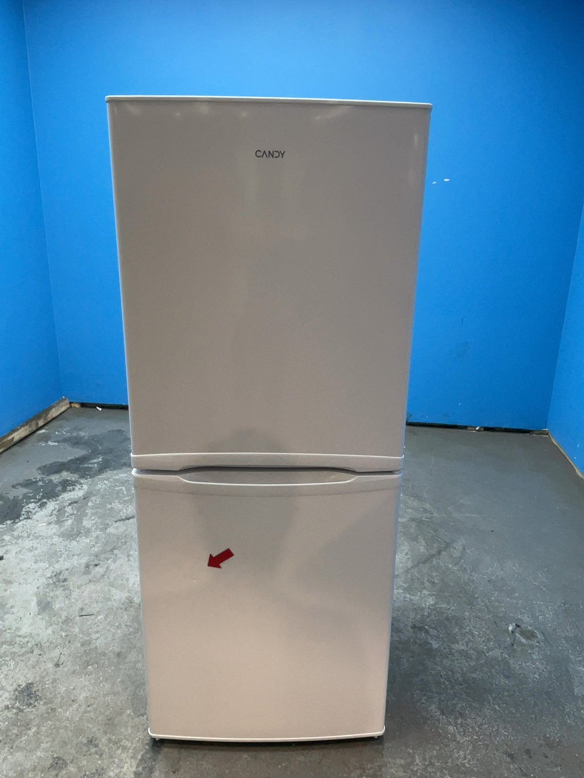 #GRC-163-962 - Candy 55cm Fridge Freezer – 185L, White, Static