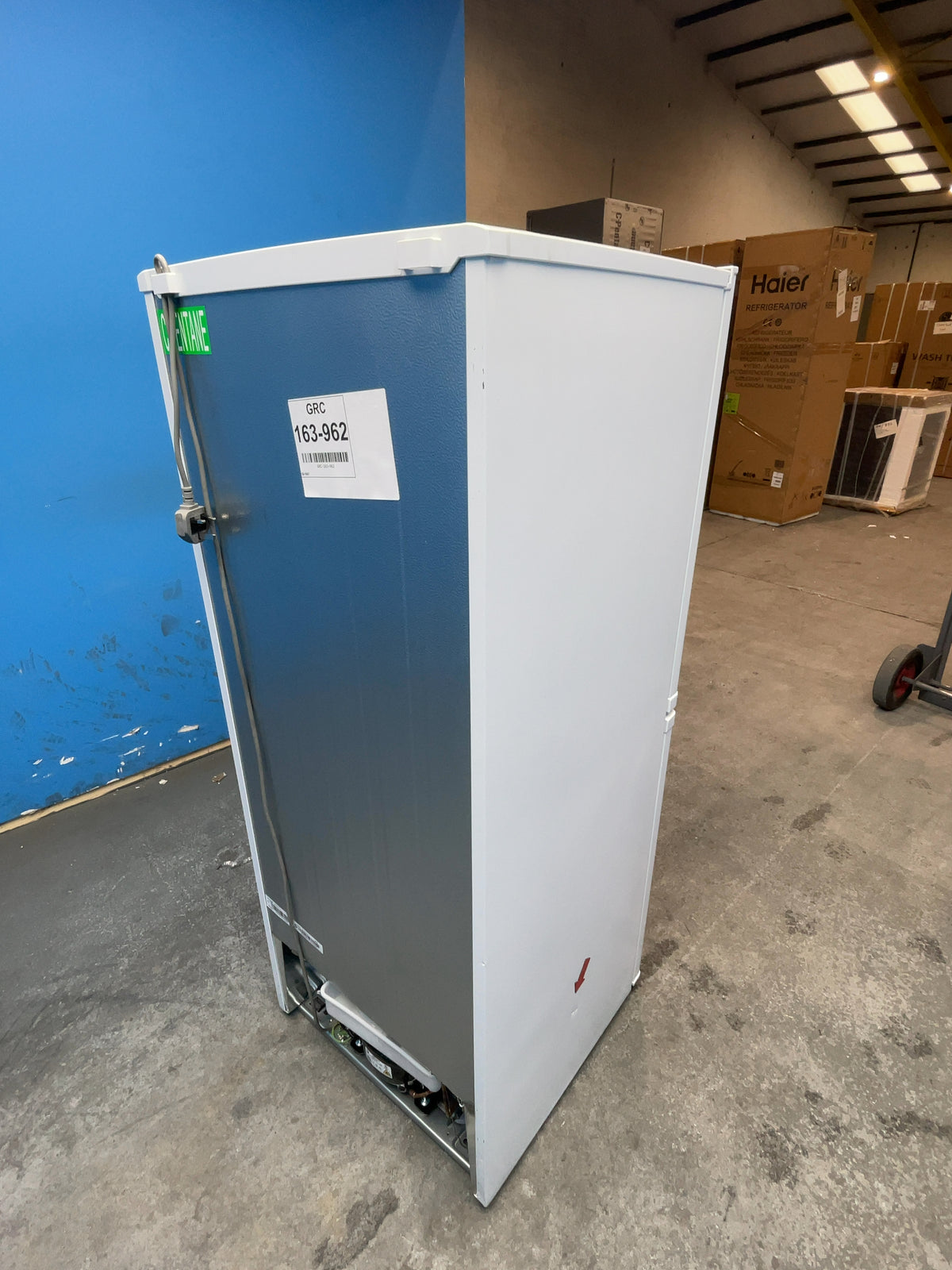 #GRC-163-962 - Candy 55cm Fridge Freezer – 185L, White, Static