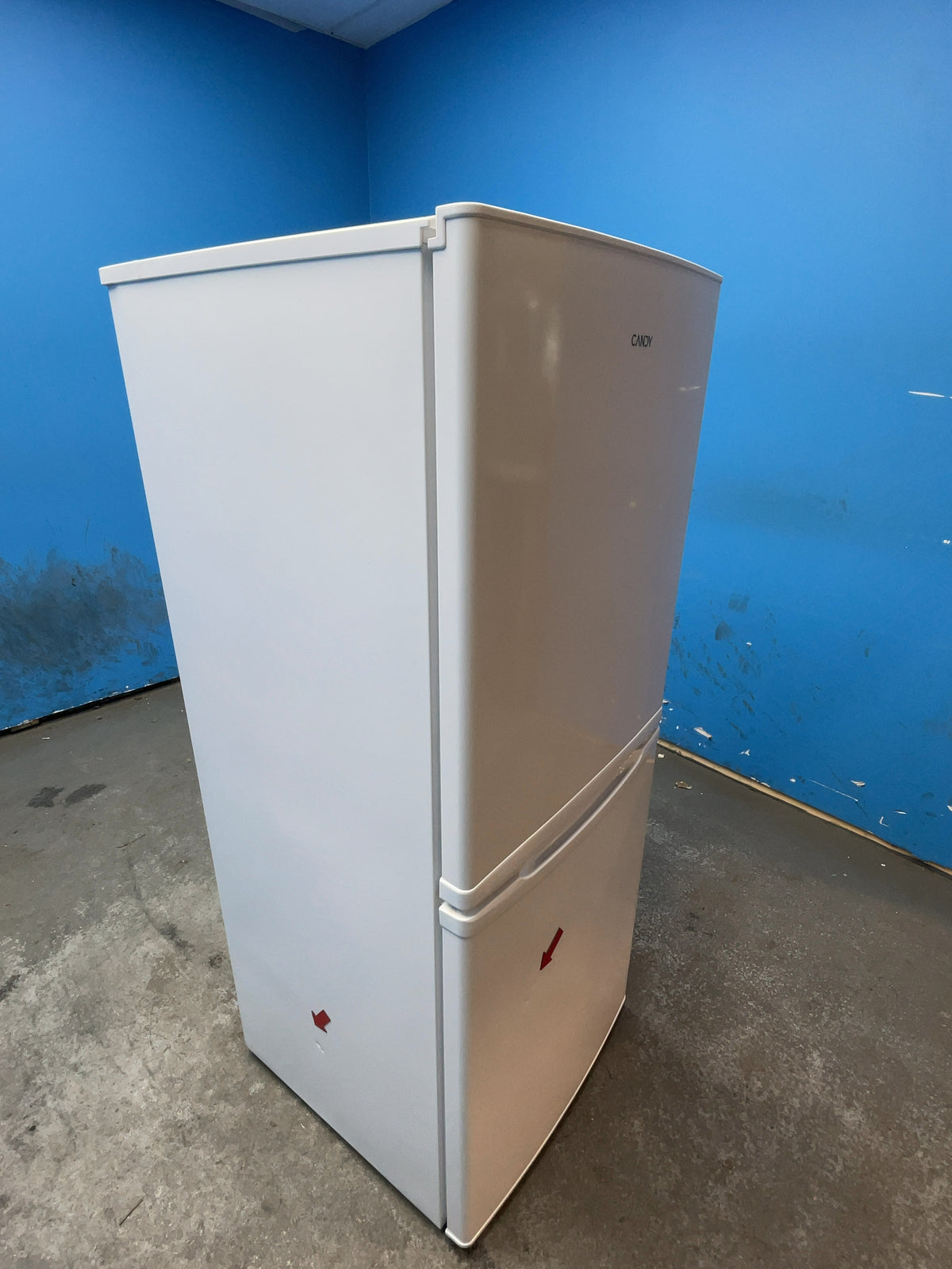 #GRC-163-962 - Candy 55cm Fridge Freezer – 185L, White, Static