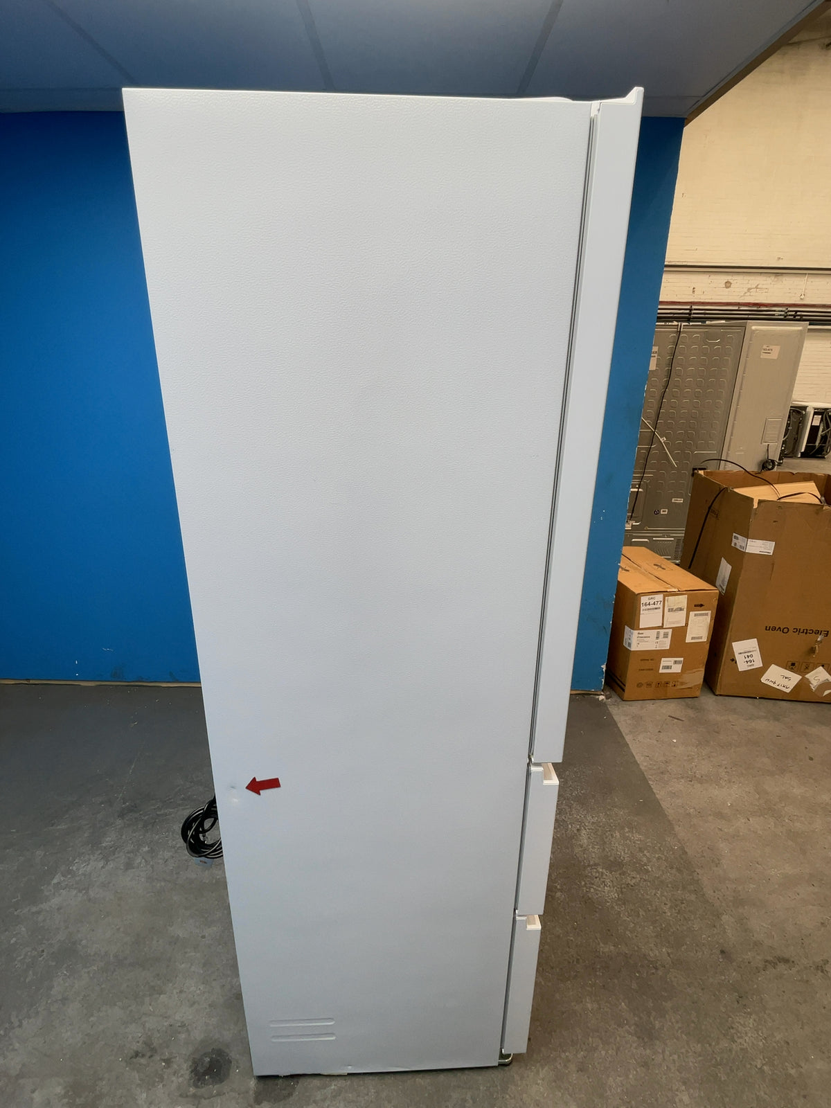 #GRC-163-974 - Haier 54.5cm 60/40 Fridge Freezer – 303L, White, Total No Frost, Smart WiFi