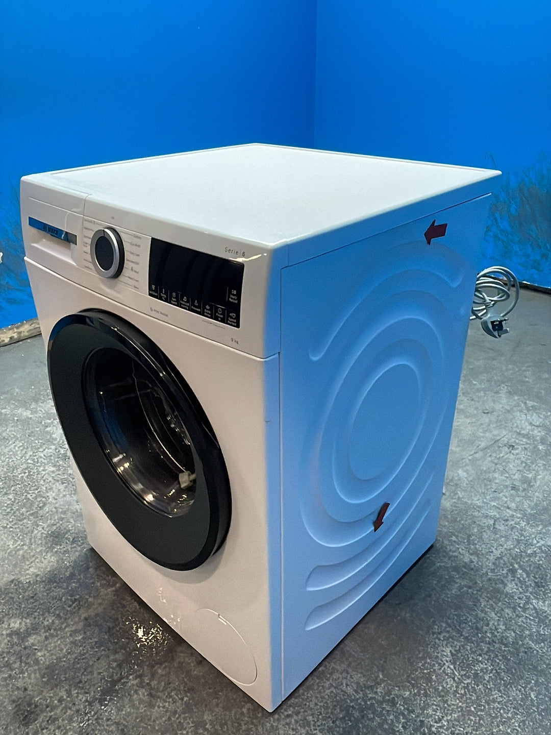 #GRC-163-991 - Bosch 9kg 1400rpm Washing Machine – SpeedPerfect, EcoSilence Drive, White