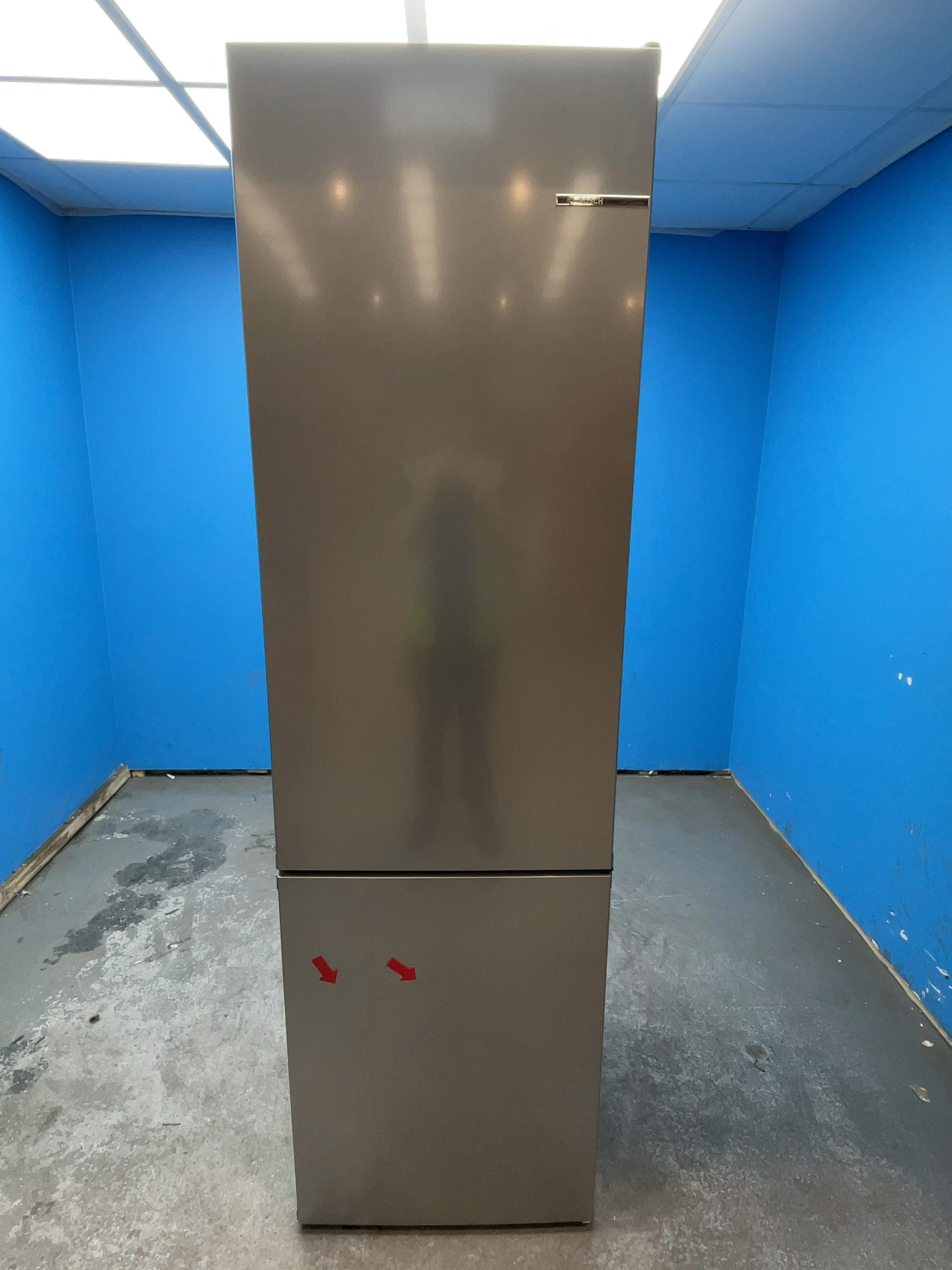 #GRC-164-039 - Bosch 60cm 70/30 Fridge Freezer – 363L, Stainless Steel, Total No Frost
