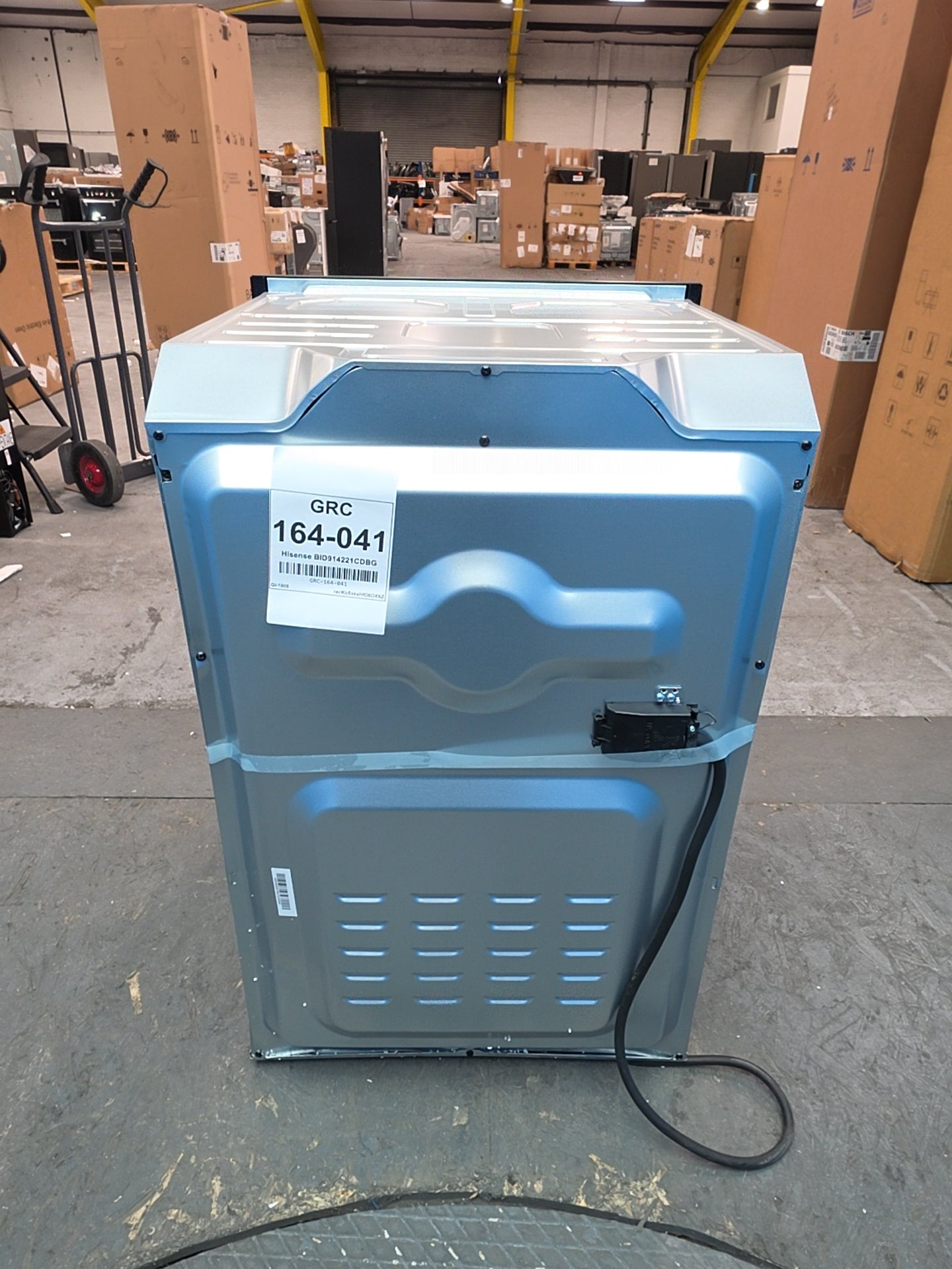 #GRC-164-041 - Hisense Built In Electric Double Oven – Air Fry Mode, Catalytic Liners, Black