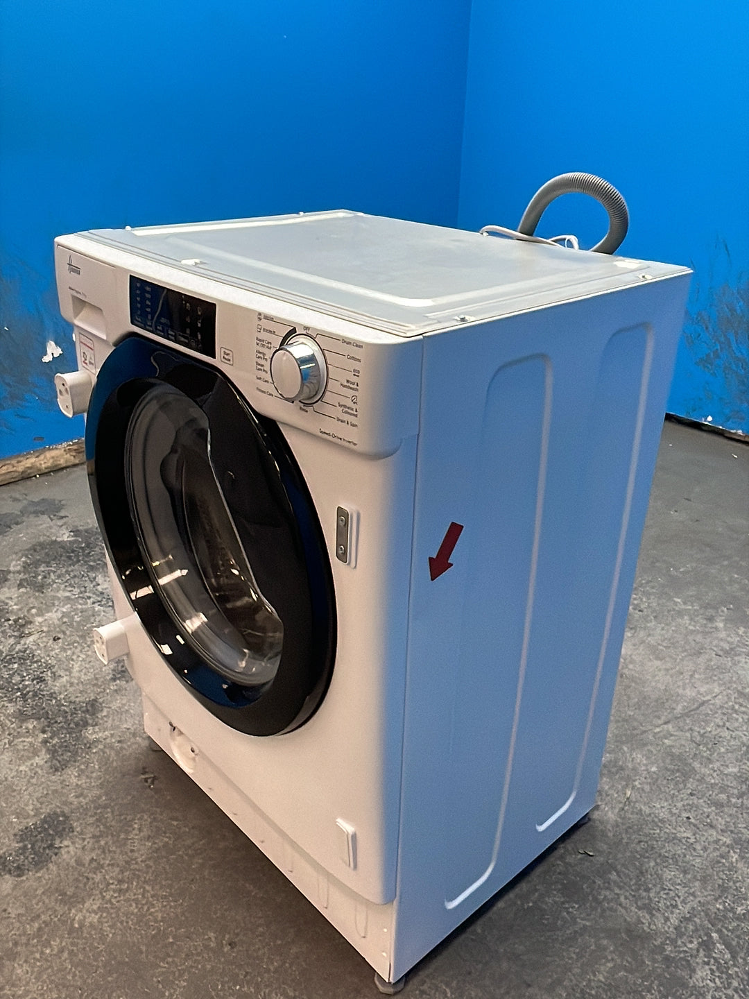 #GRC-164-117 - Hoover H-WASH 300 9kg 1400rpm Integrated Washing Machine – Quick Wash, White