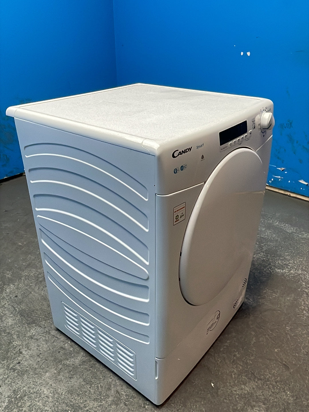 #GRC-164-138 - Candy Smart 9kg Condenser Tumble Dryer – WiFi Connected, White, G Energy Rating