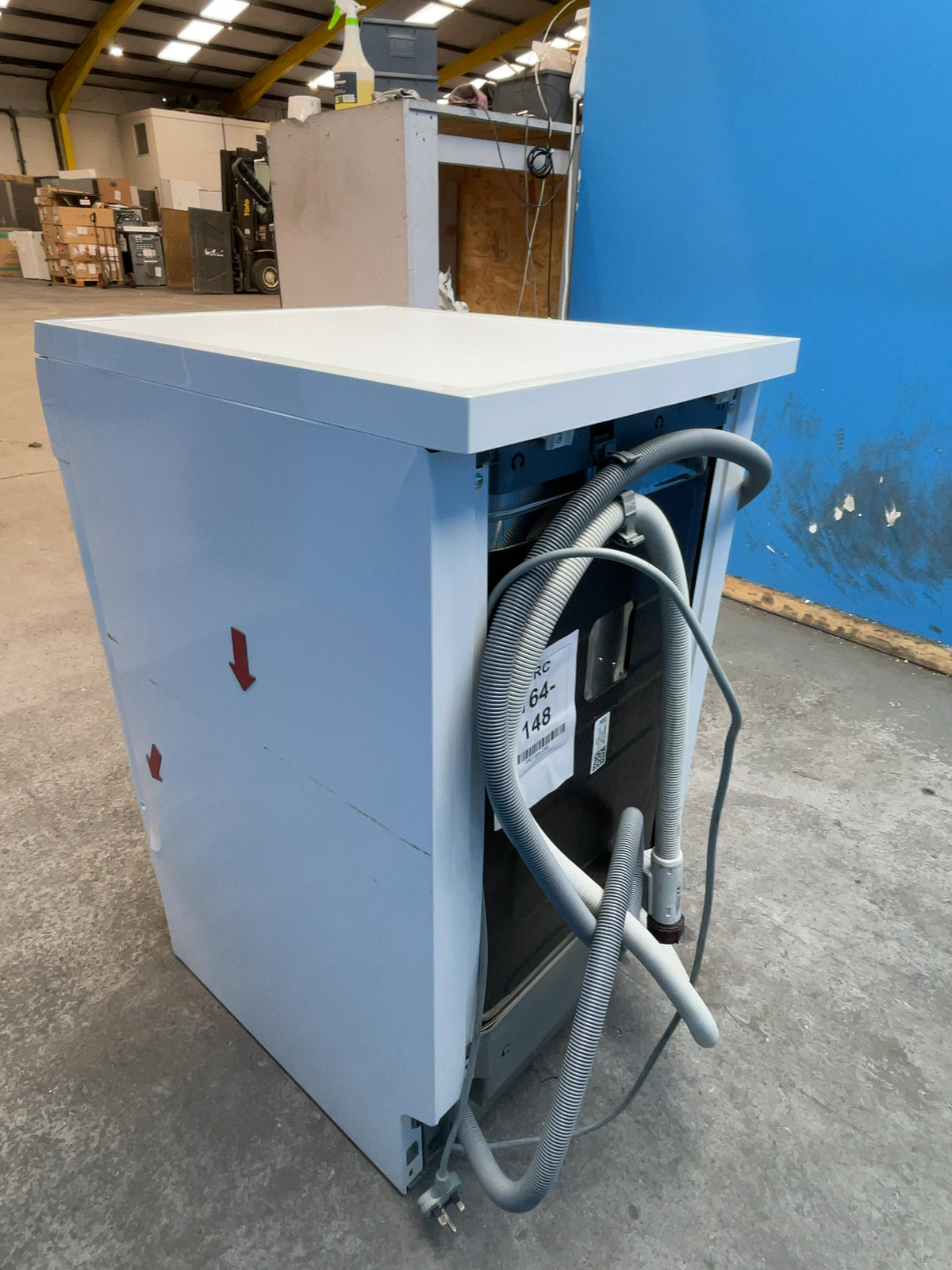 #GRC-164-148 - AEG 6000 Slimline Dishwasher – 9 Place, SatelliteClean, AirDry, White