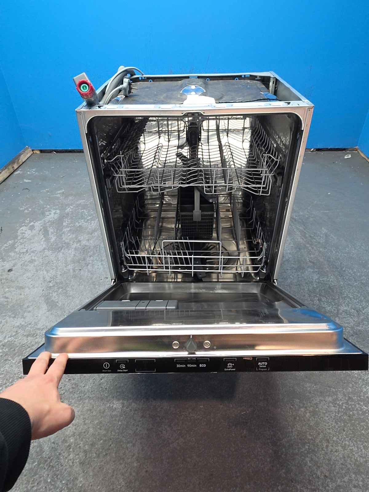 #GRC-164-154 - AEG 5000 Series 60cm Integrated Dishwasher – 13 Place Settings, AirDry, Silver
