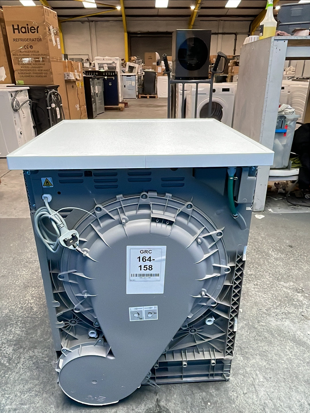 #GRC-164-158 - AEG 7000 Series 8kg Heat Pump Tumble Dryer – White, E Energy Rating