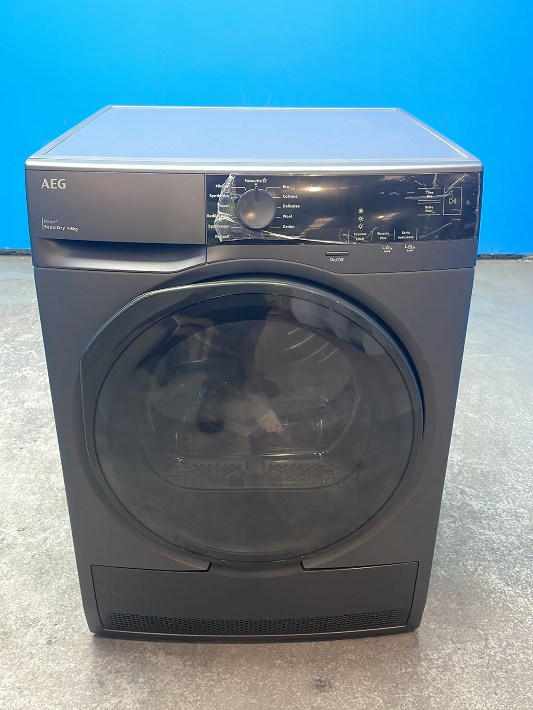 #GRC-164-204 - AEG 8kg Heat Pump Tumble Dryer – SensiDry, MixDry, Onyx Black